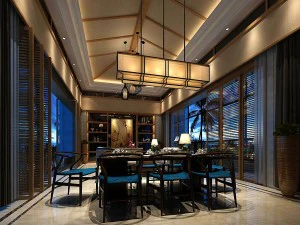 сім'я - кухня - ресторан 121 3D Модель