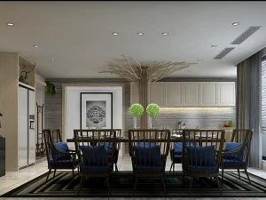 family - kitchen - restaurant 126 3D Model