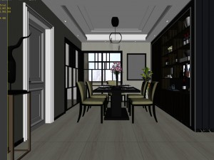family - kitchen - restaurant 129 3D मॉडल