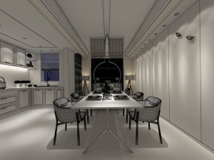 family - kitchen - restaurant 130 3D 模型