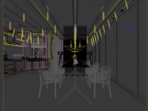 family - kitchen - restaurant 130 3D 模型