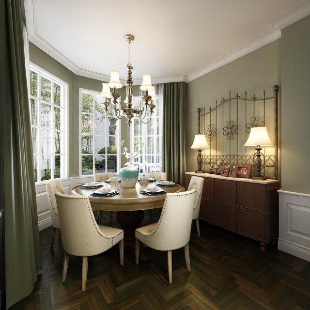 family - kitchen - restaurant 131 3D Модель .c4d .max .obj .3ds .fbx .stl .blend 