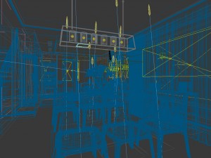 family - kitchen - restaurant 135 3D-Modell