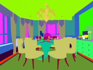 family - kitchen - restaurant 136 3D मॉडल