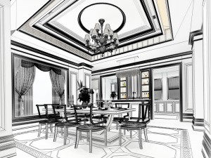 family - kitchen - restaurant 139 3D Model