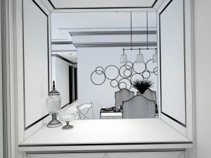 family - kitchen - restaurant 141 3D Model
