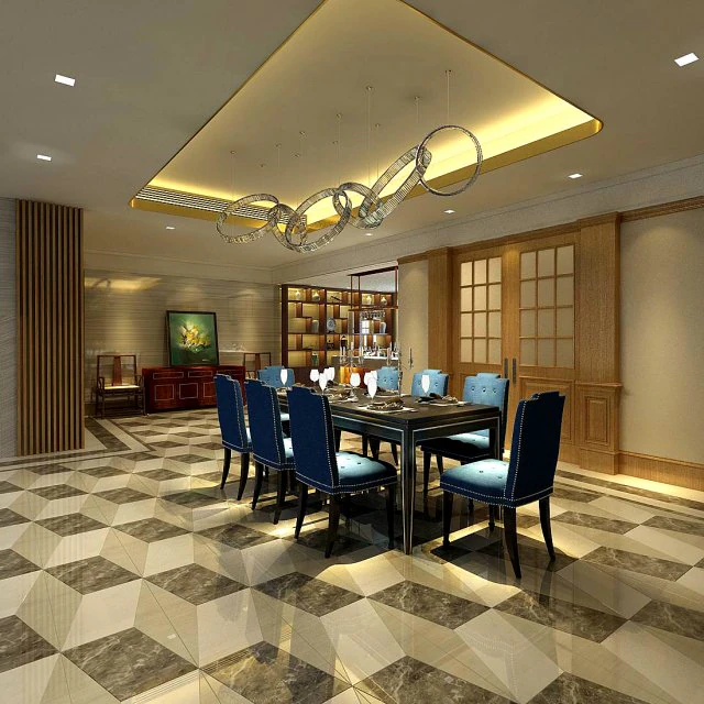 family - kitchen - restaurant 143 3D Model .c4d .max .obj .3ds .fbx .stl .blend 