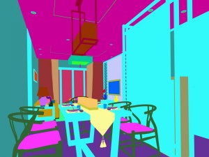 family - kitchen - restaurant 147 3D-Modell