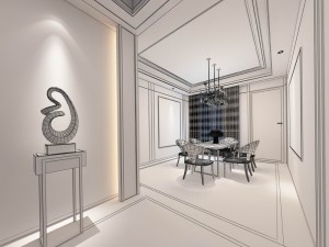 family - kitchen - restaurant 149 Modelo 3D