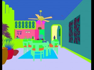 family - kitchen - restaurant 150 3D Модель