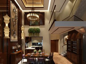 famiglia - cucina - ristorante 151 Modello 3D