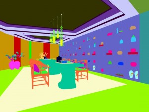 family - kitchen - restaurant 153 3D-Modell