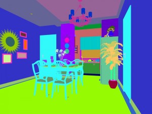 family - kitchen - restaurant 159 3D Model