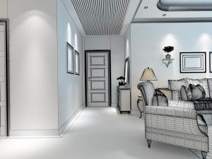 family - kitchen - restaurant 159 3D Model