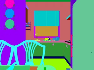 family - kitchen - restaurant 159 3D Model