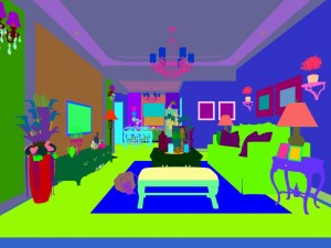 family - kitchen - restaurant 159 3D Model