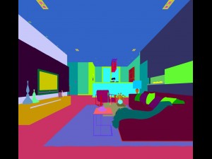 family - kitchen - restaurant 161 Modello 3D