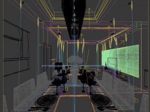 family - kitchen - restaurant 161 Modello 3D