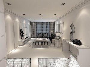 family - kitchen - restaurant 162 3D 모델