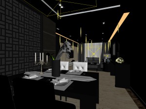 family - kitchen - restaurant 162 3D 모델