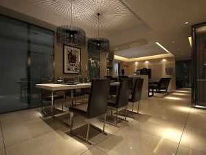 семья - кухня - ресторан 165 3D Модель