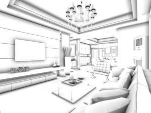 family - kitchen - restaurant 166 3D Model