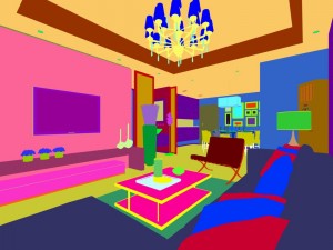 family - kitchen - restaurant 166 3D Model