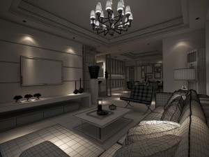 family - kitchen - restaurant 166 3D Model