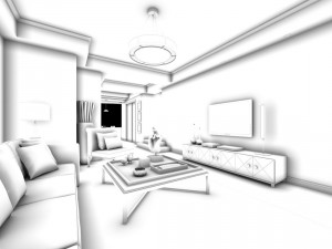 family - kitchen - restaurant 167 3D Model