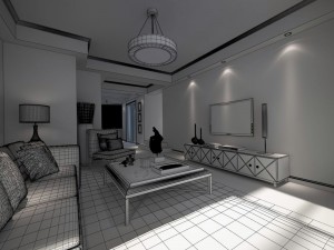 family - kitchen - restaurant 167 3D Model