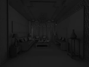 family - kitchen - restaurant 168 3D Model