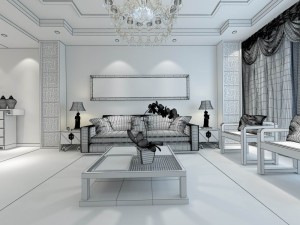 family - kitchen - restaurant 168 3D Model