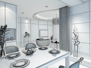 family - kitchen - restaurant 169 3D Model