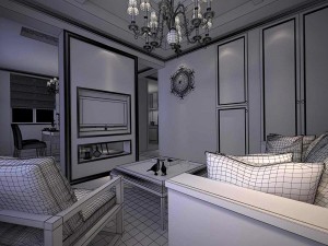 family - kitchen - restaurant 174 3D Model