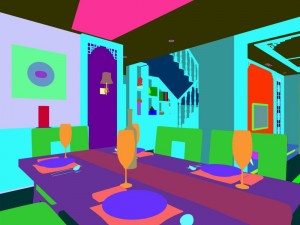 family - kitchen - restaurant 176 3D Модель