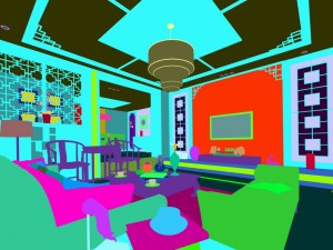 family - kitchen - restaurant 176 3D Модель