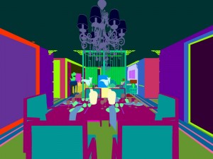 family - kitchen - restaurant 177 3D Model