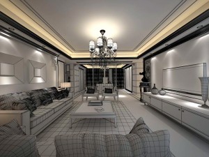 family - kitchen - restaurant 177 3D Model