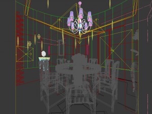 family - kitchen - restaurant 178 Modelo 3D