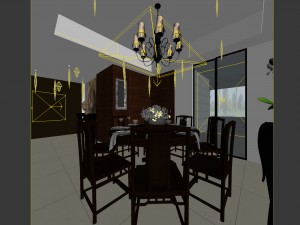 family - kitchen - restaurant 178 Modelo 3D