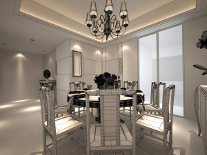 family - kitchen - restaurant 178 Modelo 3D