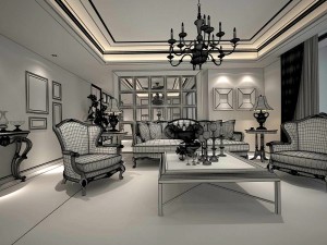 family - kitchen - restaurant 183 3D 모델