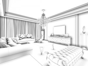 family - kitchen - restaurant 184 Modelo 3D