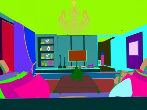 family - kitchen - restaurant 186 3D Модель