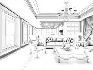 family - kitchen - restaurant 186 3D Модель