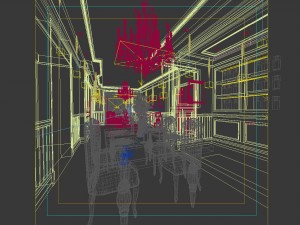 family - kitchen - restaurant 191 3D Model