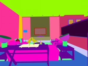 family - kitchen - restaurant 192 Modello 3D