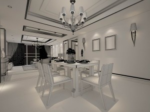 family - kitchen - restaurant 194 3D 模型