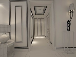 family - kitchen - restaurant 194 3D 模型