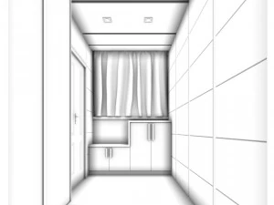 family - kitchen - restaurant 200 3D Model